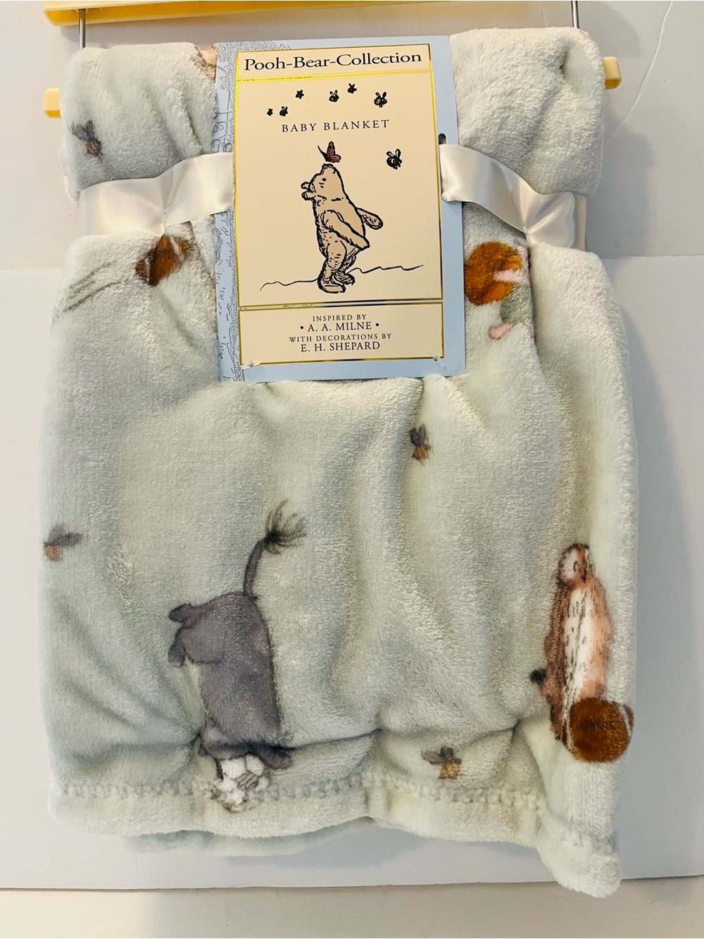 Winnie the Pooh & Adirondack Baby by Berkshire Lot of 2 Baby Blankets Car Sports - Picture 9 of 12
